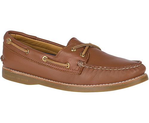 Zapato de cubierta - GOLD CUP AUTHENTIC ORIGINAL 2-EYE - Sperry Top Sider - para mujer / de cuero