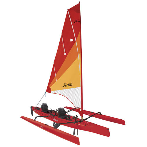 Kayak sit-on-top - MIRAGE ISLAND - Hobie Kayak - para la pesca / de mar / para adulto