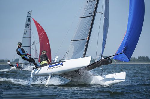 Catamarán deportivo de regata - F18 Infusion - Nacra Sailing - doble / NACRA F18 / Nacra Infusion