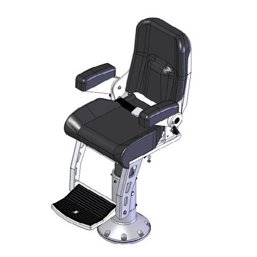Asiento piloto - 500N-V5 - STIDD SYSTEMS - para barco / con reposabrazos / ajustable