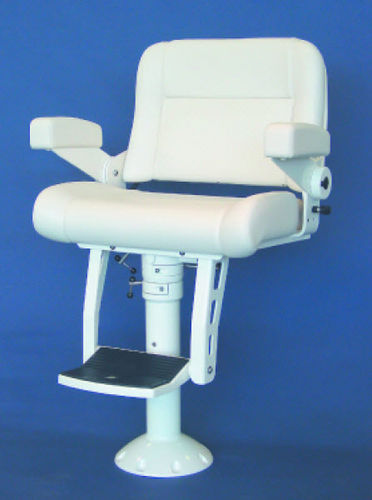 Asiento piloto - 500W - STIDD SYSTEMS - para barco / con reposabrazos / ajustable