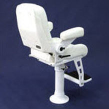 Pie para asiento piloto para barco - STIDD SYSTEMS - ajustable / de acero inoxidable