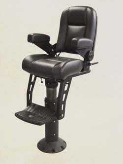 Asiento piloto - 500N-V5 - STIDD SYSTEMS - para barco / con reposabrazos / ajustable