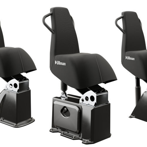 Asiento piloto - Patrol - Ullman Dynamics - tipo jockey / para barco de uso profesional / para barco offshore