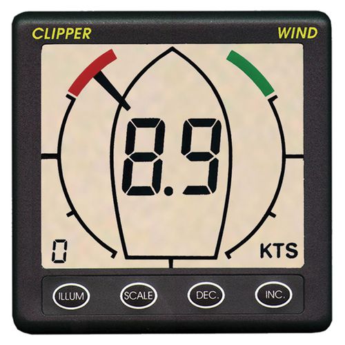 Visualizador para barco - Clipper  - Nasa Marine - de veleta / de datos NMEA / digital