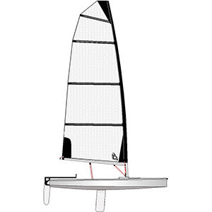 Barco de vela ligera individual - Benji 380 C2 Trophy classic  - Gehull centreboards - skiff / de regata / de recreo