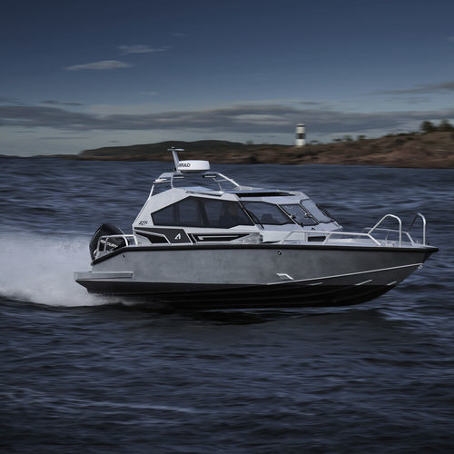 Cabin-cruiser fueraborda - A27C - Anytec Sweden AB - con hard-top / con cockpit cerrado / bow-rider