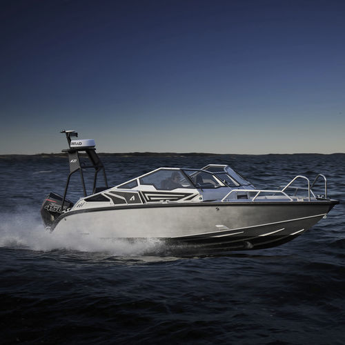Runabout fueraborda - A27 - Anytec Sweden AB - con doble consola / bow-rider / open