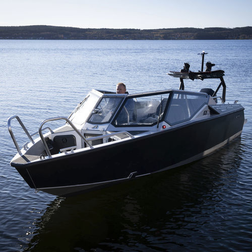 Runabout fueraborda - A21 - Anytec Sweden AB - con doble consola / bow-rider / open