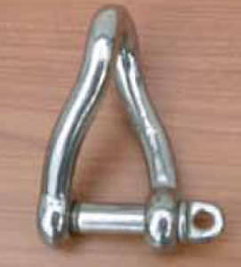 Grillete para velero trenzado - Garelli - forjado / de acero inoxidable