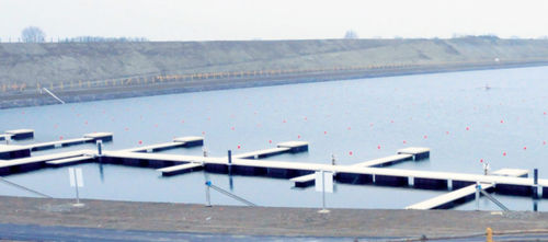 Pantalán flotante - ATLANTIC MARINE - de amarre / para bote de remo