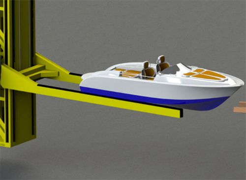 Ascensor para almacenamiento en seco - Roof-Mounted - GH Cranes & Components