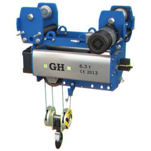 Polispasto eléctrico - GH Cranes & Components - suspendido / monorriel