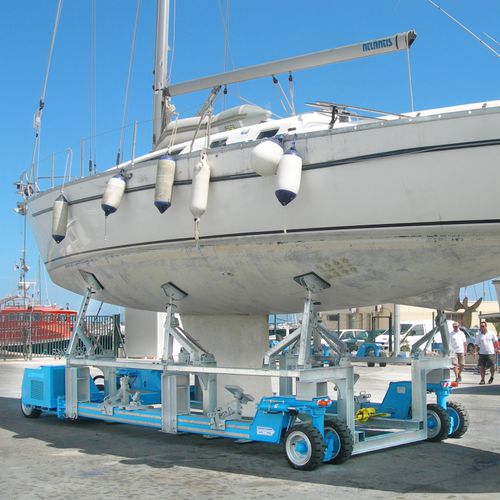 Remolque de manipulación - MBT 25 - ABI TRAILERS - de carretera / para barco / para astillero naval