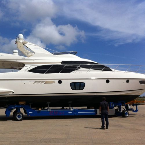Remolque de manipulación - MBT 40 - ABI TRAILERS - para barco / para astillero naval / autopropulsado
