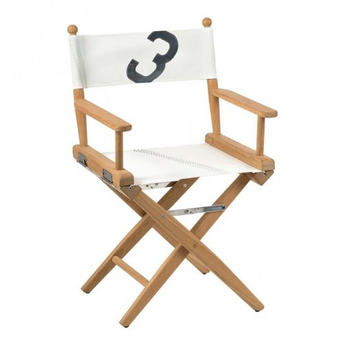 Silla tipo director de cine para barco - I - 727 sailbags - ARC Marine - plegable / de teca