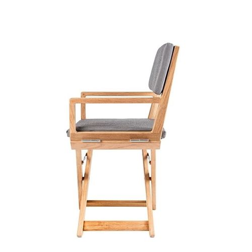 Silla tipo director de cine para barco - 3225u.3421 - ARC Marine - para yate / plegable / de madera