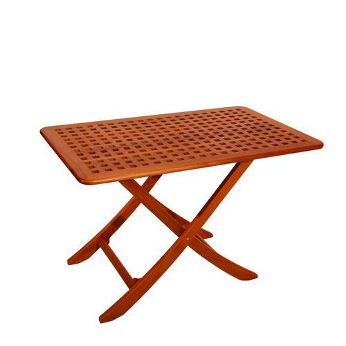 Mesa auxiliar para barco - Ibiza - ARC Marine - plegable / de teca