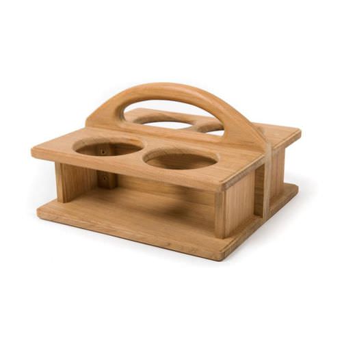 Portabebida para barco de teca - 215 - 216 - ARC Marine