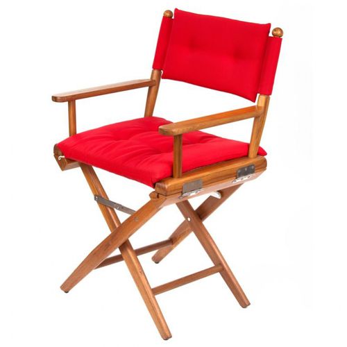Silla tipo director de cine para barco - forza deluxe - ARC Marine - plegable / de madera