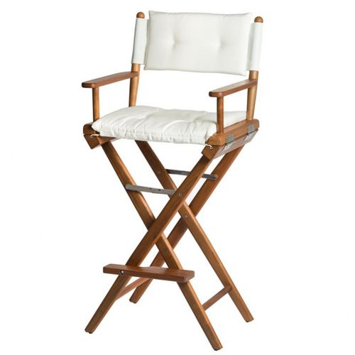 Silla tipo director de cine para barco - Helmsman deluxe - ARC Marine - plegable / de madera