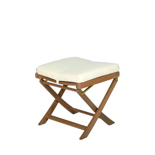 Taburete para barco - Foldaway deluxe - ARC Marine - de teca
