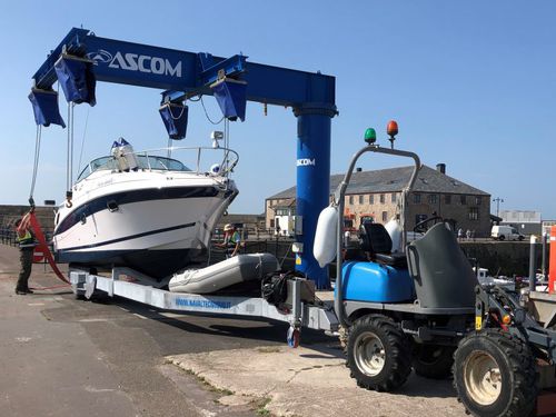 Grúa para puerto deportivo - JIB 10 - ASCOM - de mástil