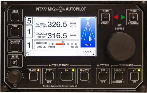 Piloto automático para barco de trabajo - NT777 MK2 - Navitron - estándar