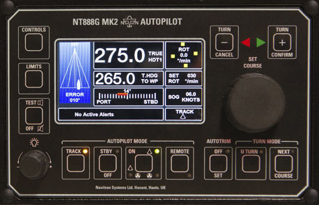 Piloto automático para buque - NT888G MK2 - Navitron - para barco de trabajo / para barco de pesca profesional / estándar