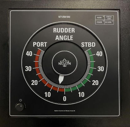 Indicador para barco - NT850 RAI  - Navitron - de ángulo de timón / analógico