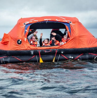 Balsa salvavidas para buque - Survitec - para 50 personas / para 6 personas / para 8 personas