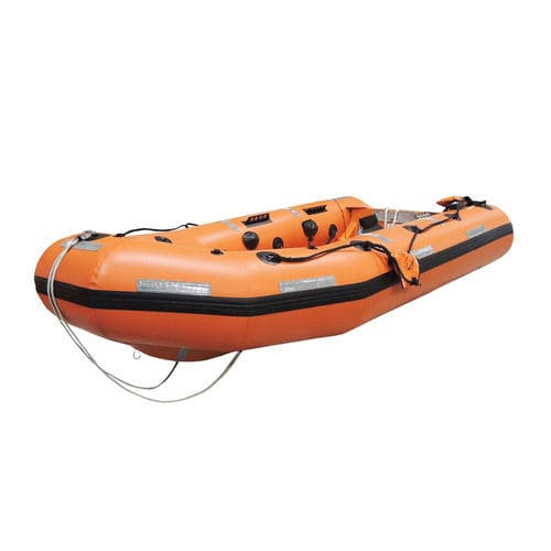 Barco profesional barco de búsqueda y rescate - RIBO 340 - Survitec - fueraborda / con casco rígido