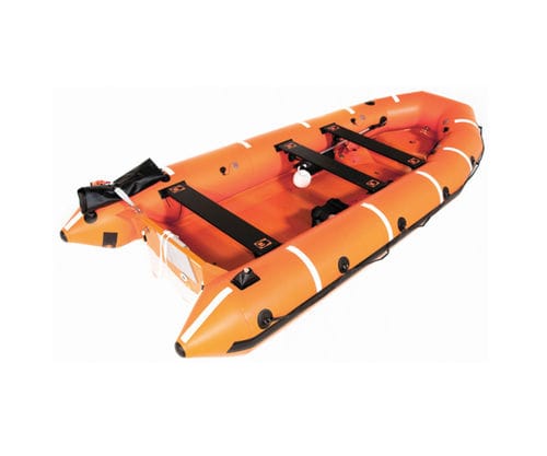 Barco profesional barco de búsqueda y rescate - RIBO 450 - Survitec - fueraborda / semirrígido / autodrizable