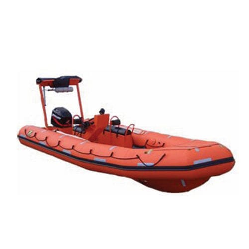 Barco profesional barco de búsqueda y rescate - RIBO 600 - Survitec - fueraborda / semirrígido / autodrizable