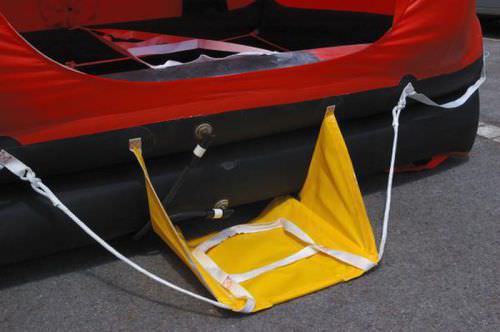 Balsa salvavidas para buque - DSB ISAF - Deutsche Schlauchboot - autodrizable / inflable