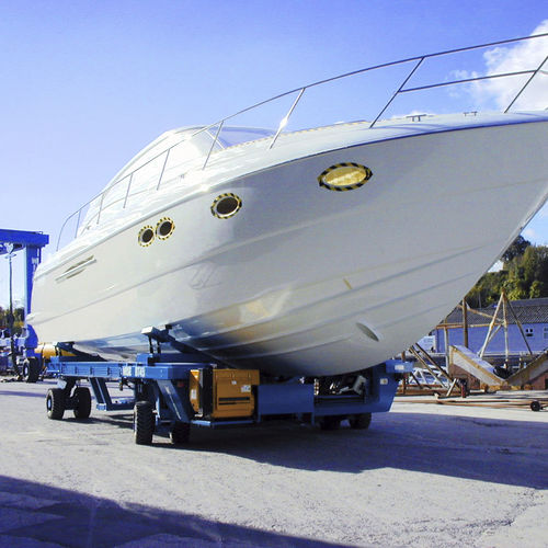 Remolque de manipulación - Wise Boat Hoists - para barco / para astillero naval / autopropulsado