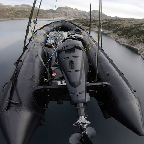 Barco profesional fueraborda - FC 470 EVOL 7 - Zodiac Milpro International - transportable / embarcación neumática plegable