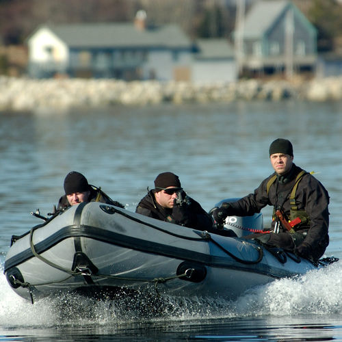 Barco profesional barco utilitario - MK 6 HD - Zodiac Milpro International - fueraborda / embarcación neumática plegable