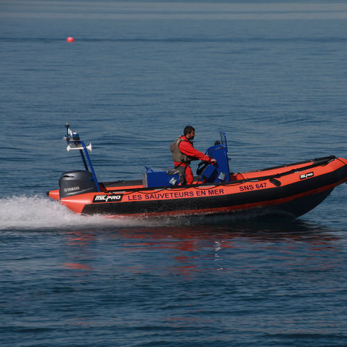Barco profesional barco de salvamento - SR 4.7 - Zodiac Milpro International - barco de trabajo / fueraborda / embarcación neumática semirrígida
