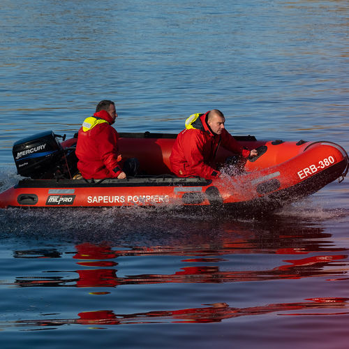 Barco profesional barco de salvamento - ERB 310 - Zodiac Milpro International - fueraborda / embarcación neumática