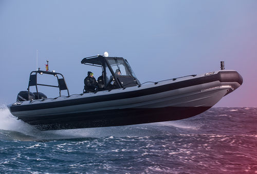 Barco profesional barco de vigilancia - SRR 420 - Zodiac Milpro International - embarcación neumática semirrígida / embarcación neumática