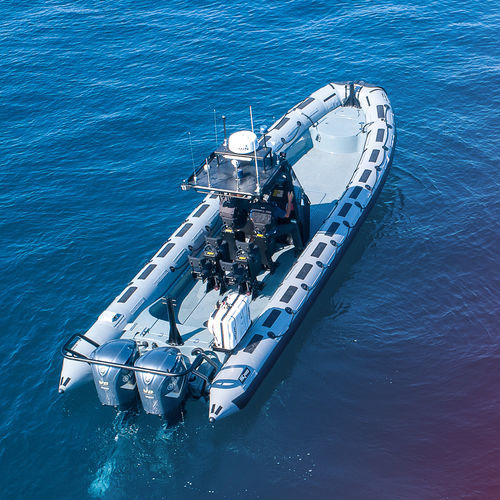 Barco profesional barco de trabajo - SRMN-500 - Zodiac Milpro International - fueraborda / embarcación neumática semirrígida