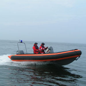 Barco profesional barco de trabajo - SRMN-500 - Zodiac Milpro International - fueraborda / embarcación neumática semirrígida
