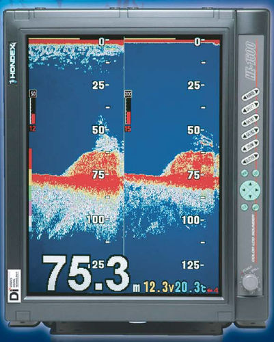 Ecosonda digital - HE-1500-DI - Hondex - para barco / multihaz
