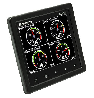 Visualizador para barco - DSM570 - Maretron - multiusos / digital