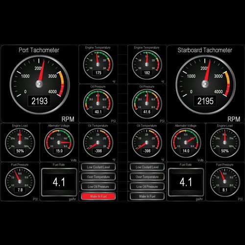 Software de vigilancia - N2KView® - Maretron - de navegación / para barco