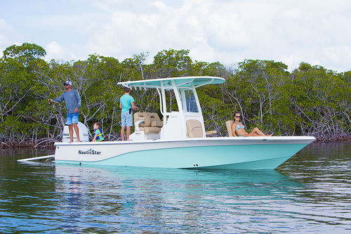 Bay boat fueraborda - 265 XTS - Nautic Star Boats - con consola central / open / de pesca deportiva