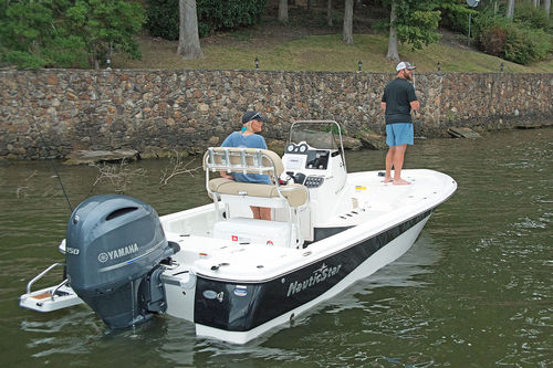 Bay boat fueraborda - 215 XTS SB - Nautic Star Boats - con consola lateral / open / crossover