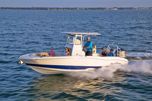 Bay boat fueraborda - 251  - Nautic Star Boats - híbrido / con consola central / open