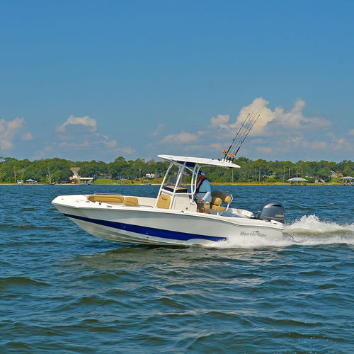 Bay boat fueraborda - 231  - Nautic Star Boats - híbrido / con consola central / open